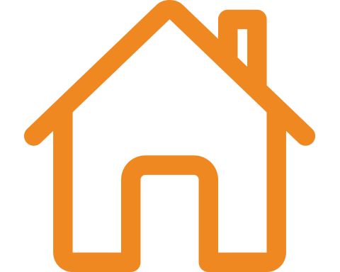orange house